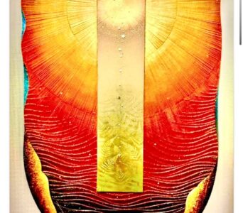 村田好謙展「天照の恵」光と水が織り成す生命の力