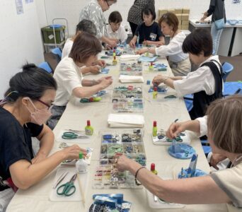 第34回 日工会展ワークショップ風景