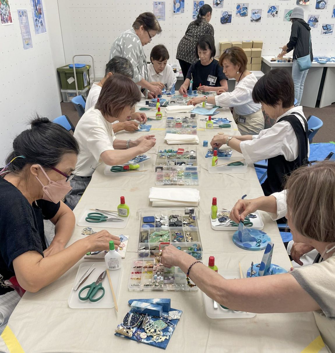 第34回 日工会展ワークショップ風景